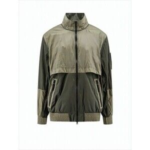 Stone Island Two-Tone Nylon Lightweight Bomber Jacket - NWT